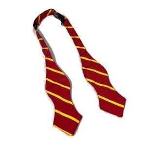 Polo by Ralph Lauren Men's Red Yellow Silk Bow Tie